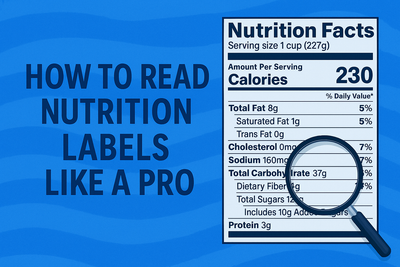 How to Read Nutrition Labels Like a Pro