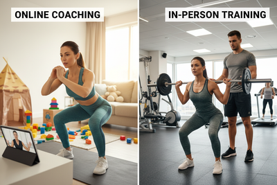 Online Coaching vs. In-Person: What Works Best for Moms With No Time