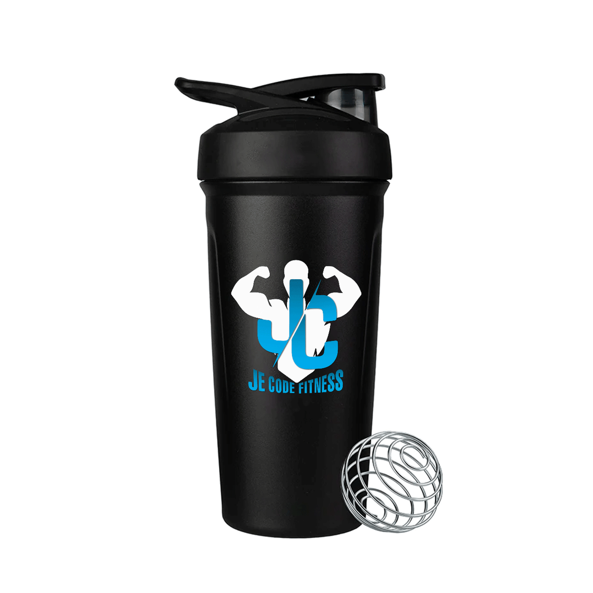 Shaker Bottle (Black) – jecodefitness
